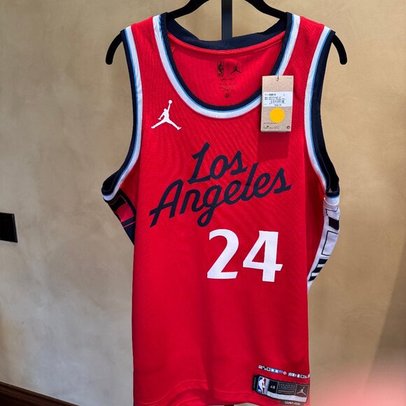 Nike LA CLIPPERS Jersey # 24 Powell NBA Store NEW with Tags Size Large - Picture 2 of 7